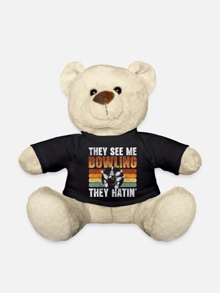 Bowler Strike Split Freizeit - Teddy - Schwarz
