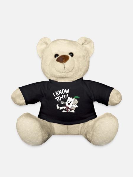 Tofu Lustiges - Teddy - Schwarz