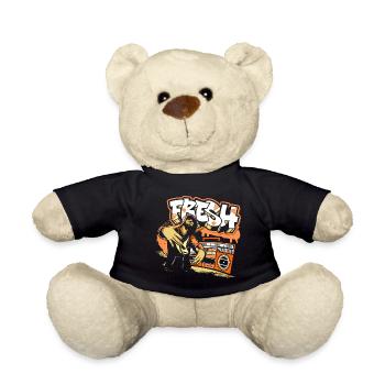 Urban Spraydose Breakdance Streetstyle - Teddy - Schwarz - Vorne