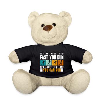 Marathonien, sprinteur - Nounours - noir - Devant