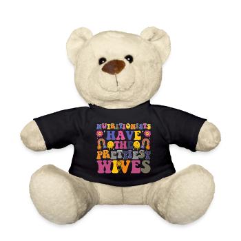 Nutritionist Fitness Advice - Teddy Bear - black - Front
