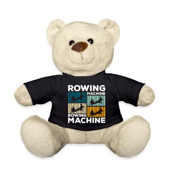 Rowing Machine Sports Endurance Rowing Training - Teddy Bear - black - Front