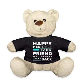 Homme Célébration Barbe Partenaire - Nounours - noir - Devant
