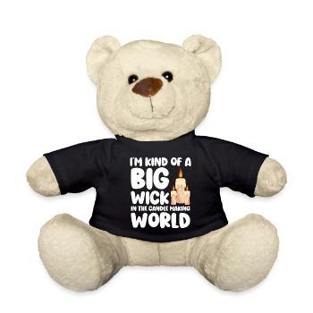 Candle Date Warm Passion - Teddy Bear - black - Front