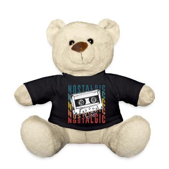 Cassette Retro 80s Legendary Hits - Teddy Bear - black - Front
