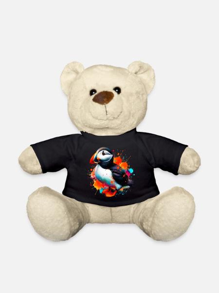 Papageitaucher - Teddy - Schwarz