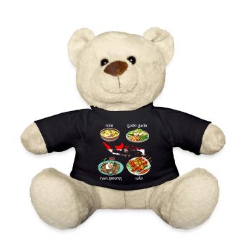 Indonesische Gerichte: Soto, Gado Gado, Nasi goren - Teddy - Schwarz - Vorne