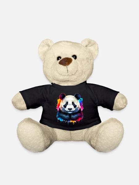 Panda - Teddy - Schwarz
