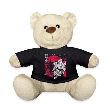 Orient Fabelwesen Katana Nerd - Teddy - Schwarz - Vorne
