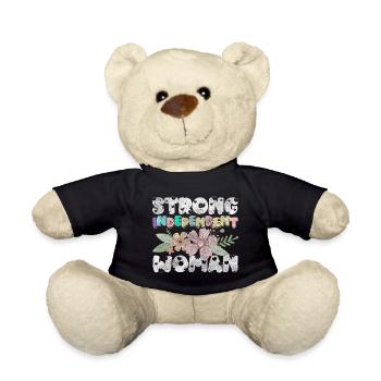 Journée de la femme Célébrez le rétro - Nounours - noir - Devant