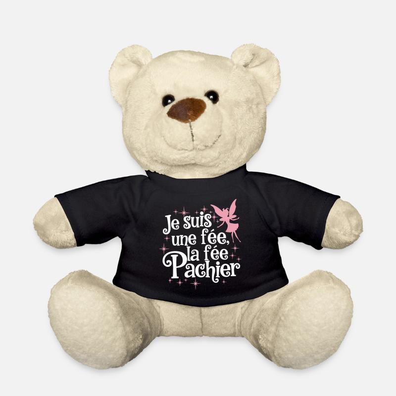 Je Suis Une Fee La Fee Pachier - Nounours - noir