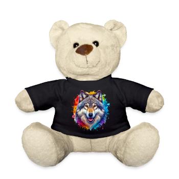Wolf - Teddy - Schwarz - Vorne