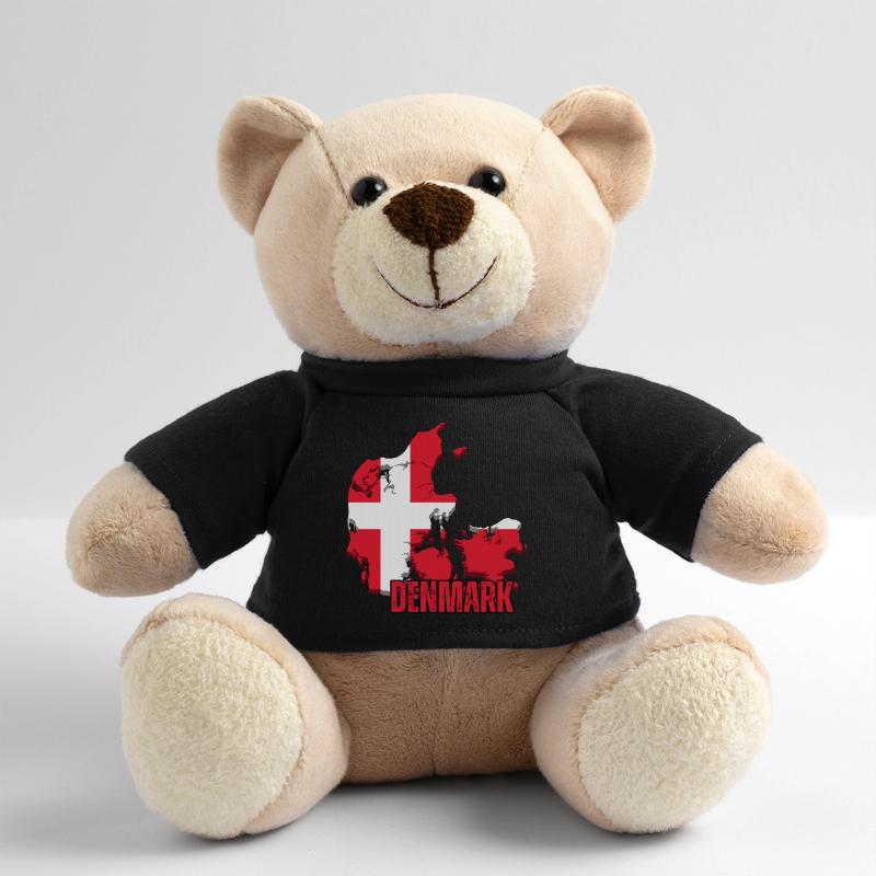 Fierté danoise, drapeau du Danemark Nounours