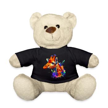 Giraffe - Teddy - Schwarz - Vorne