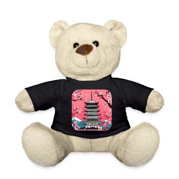 Asie Vacances Temple Relax - Nounours - noir - Devant
