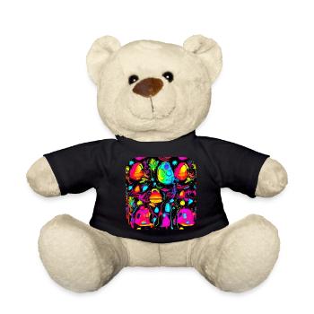 Néon Créatif Cyberglow Style Moderne - Nounours - noir - Devant