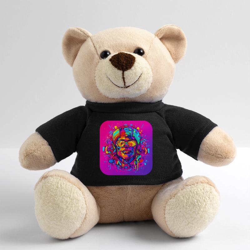 Neon Splash Creative Luminous UV Style Teddy Bear