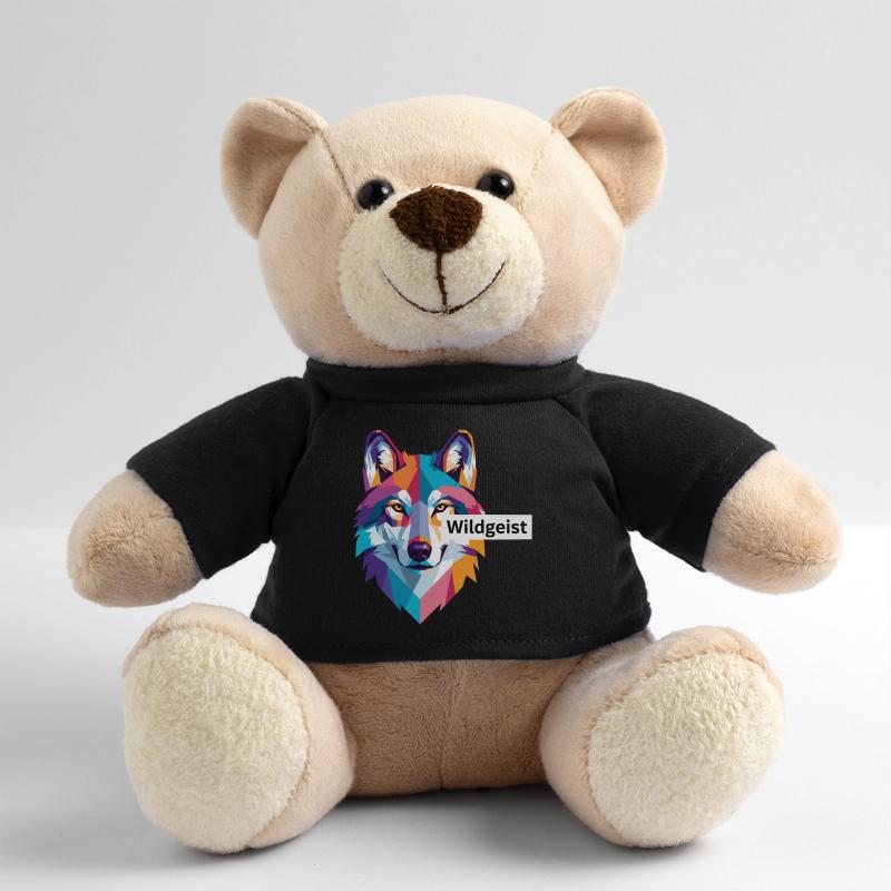 Farbiger Wolfskopf "Wildgeist" Teddy