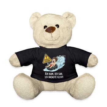 Je n'ai pas freiné - Nounours - noir - Devant