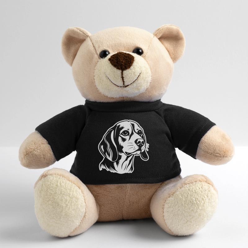 Beagle Hund Kopf Teddy
