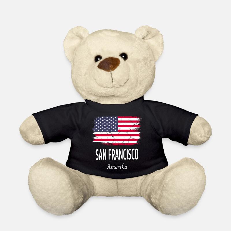 San Francisco - Nounours - noir