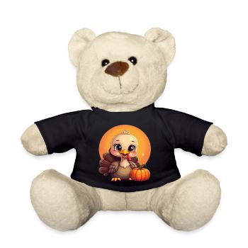 Thanksgiving Truthahn Baby - Teddy - Schwarz - Vorne