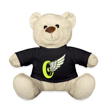 Wheel Wing - Teddy Bear - black - Front