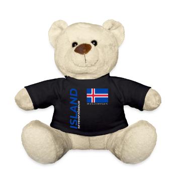 Seyðisfjörður - Teddy Bear - black - Front