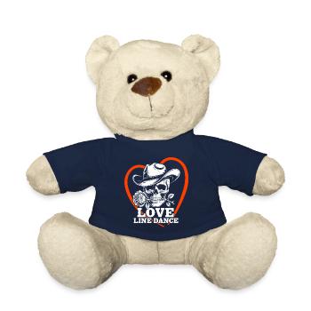 Love Line Dance Skull - Teddy - French Navy - Vorne