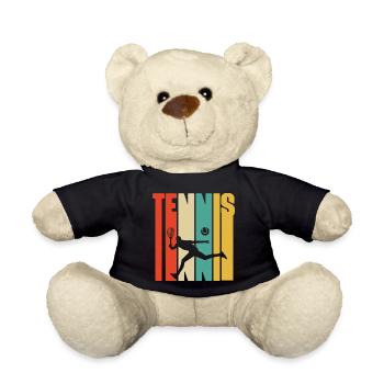 Ich kann nicht, ich habe kein Tennis. - Teddy - Schwarz - Vorne