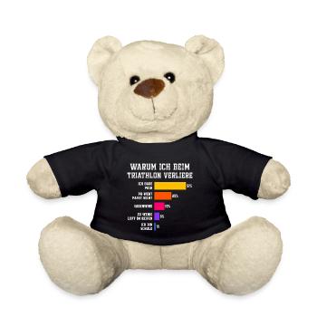 Pourquoi je perds au triathlon Triathlon - Nounours - noir - Devant