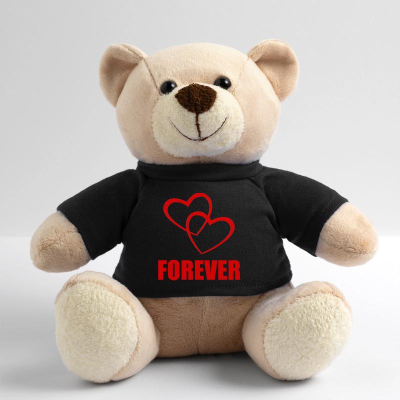 FOREVER – Conception de cœur pour couples et amour véritable Nounours