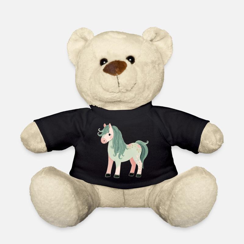 Süßes Pony - Teddy - Schwarz