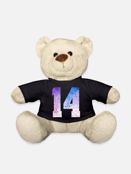 Ausgabe 14 – 14. Jubiläumsgeschenk - Teddy - Schwarz