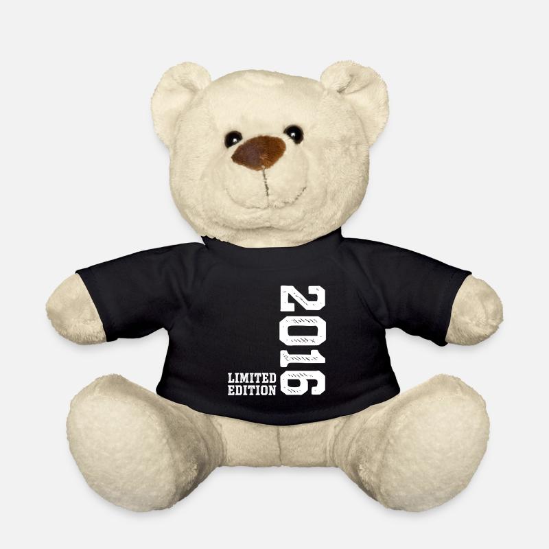 10. Geburtstag 2016 Limited Edition Junge Mädchen - Teddy - Schwarz
