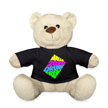 Malle 2026 Drunk Crew - Teddy - Schwarz - Vorne