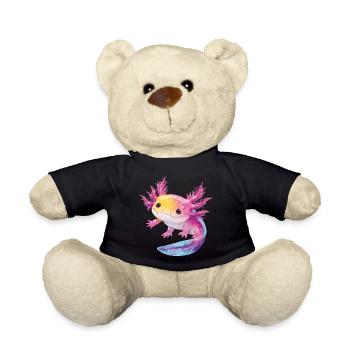 Axolotl - Teddy - Schwarz - Vorne