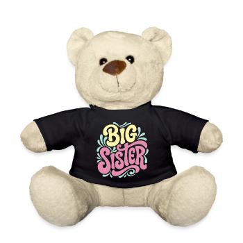 Célébration des grandes sœurs - Nounours - noir - Devant