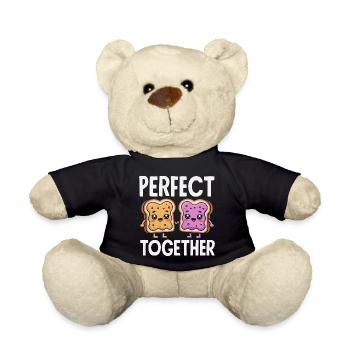 Look Partner Beurre de Cacahuète & Confiture Design - Nounours - noir - Devant