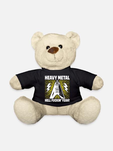Heavy Metal, verdammt ja! - Teddy - Schwarz