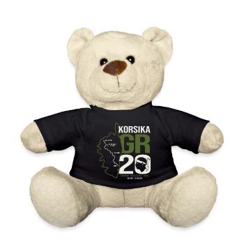 GR20 Finisher Korsika Trekking Wanderung - Teddy - Schwarz - Vorne