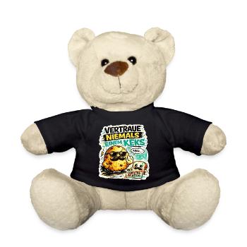 Vertraue nie einem Keks - Teddy - Schwarz - Vorne