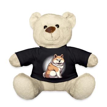 Akita Akita propriétaire Akitas Akita amoureux Akitafan - Nounours - noir - Devant