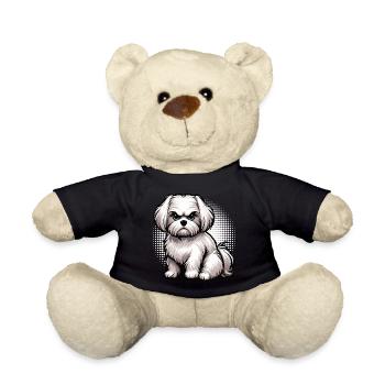 Malteser Propriétaire Maltese Lovers - Nounours - noir - Devant