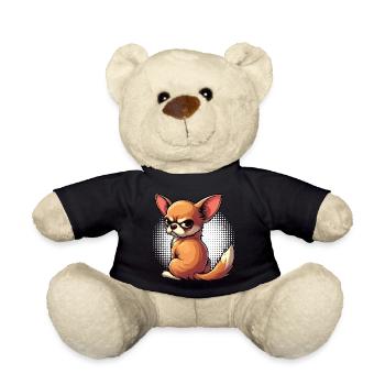 Chihuahua Chihuahua Owner Chihuahuafan Chi Chis - Teddy Bear - black - Front