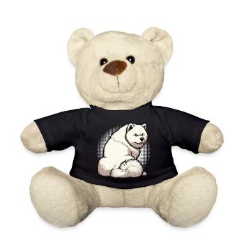 Samoyèdes Propriétaires de Samoyèdes Amants Samoyèdes - Nounours - noir - Devant
