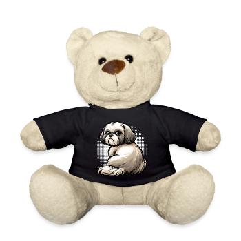 Shih tzu Shih tzus Shih tzu Besitzer Shih tzu fan - Teddy - Schwarz - Vorne