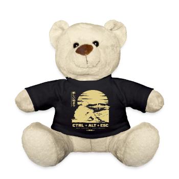 Neuanfang am Horizont: CTRL ALT ESC - Teddy - Schwarz - Vorne