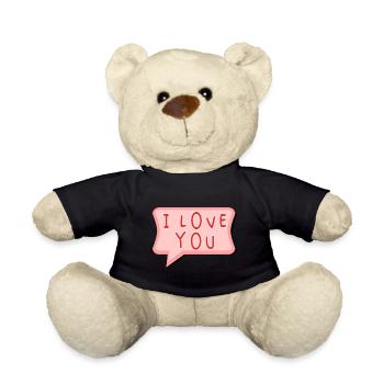 PAAR. GERADE VERHEIRATET. Junggesellinnenabschied. HEILIGER VALENTINSTAG. MARIES - Teddy - Schwarz - Vorne