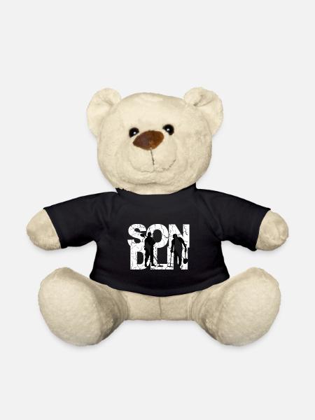 SONDLN oder Sondeln für Schatzsucher und Sondler - Teddy - Schwarz